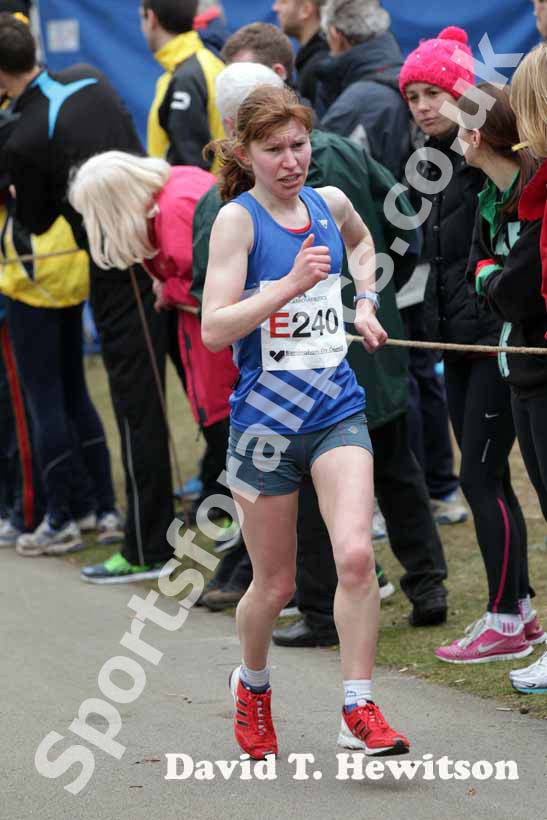 Kate Chapman (Morpeth) during the National Womens 6 Stage Relay.
